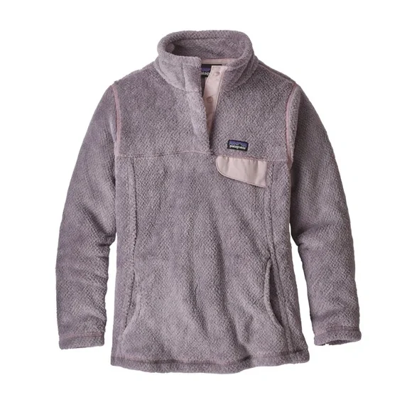 Patagonia Purple Fleece Pullover gently to barely used - Picture 1 of 3